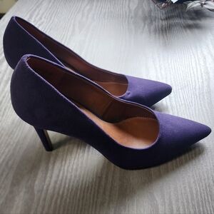 Christian Siriano Purple Heels